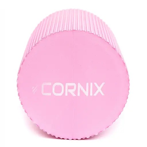 Масажний ролик Cornix EVA+ 30 x 15 см (валик, ролер) XR-0298 Pink - фото 5