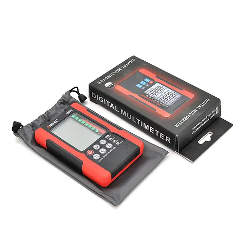 Мультиметр ANENG AN-Q60S, вимірювання: V, A, R, C, T, F - фото 6