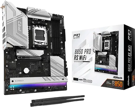 Материнська плата ASRock B850 Pro RS WiFi Socket AM5 (B850 Pro RS WiFi)