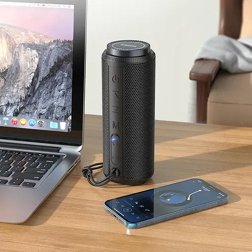 Беспроводная Bluetooth колонка Borofone BR22 Черный - фото 3