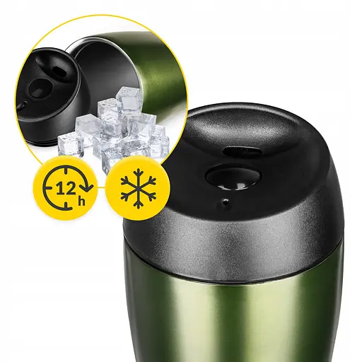 Термокружка Mountain Goat Travel 0.38 л Green (P-5905973406949) - фото 4