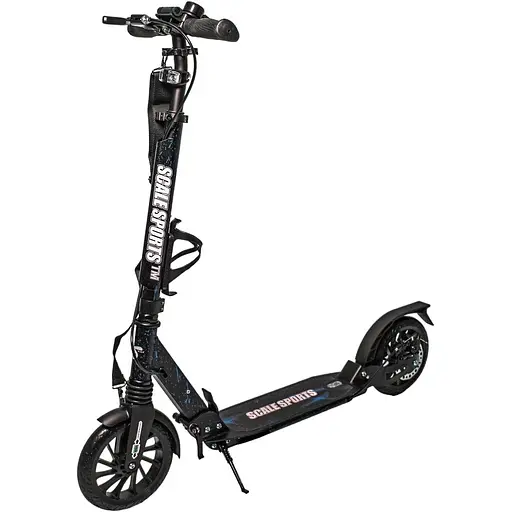 Самокат Scale Sports 81-97х46х13 см Чорно-синій 000283588