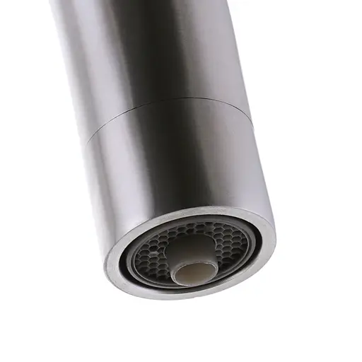 Смеситель для кухни на две воды Zerix SUS-021 ZX3169 Нержавеющая сталь - фото 2