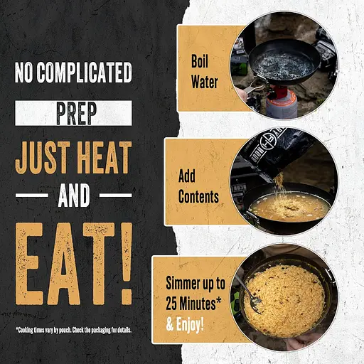 Аварийный рацион питания на 120 порций с длительным сроком годности 25 лет Ready Hour (101089) - фото 8