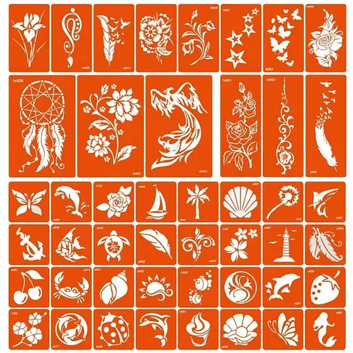 Набір для біо-тату Літо 2.0 - гліттер set-summer-v2-glitter - фото 3