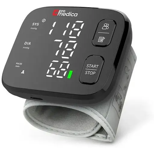 Тонометр Promedica Pulsar автоматичний на зап'ястя та вбудованим акумулятором - фото 2