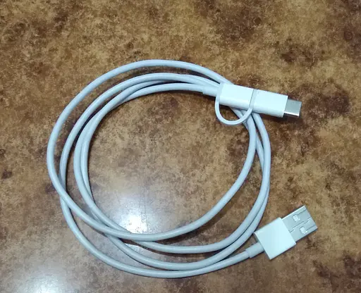 Кабель двойной Xiaomi Mi cable 2 in 1 мicro USB + Type-C SJV4082TY - фото 2