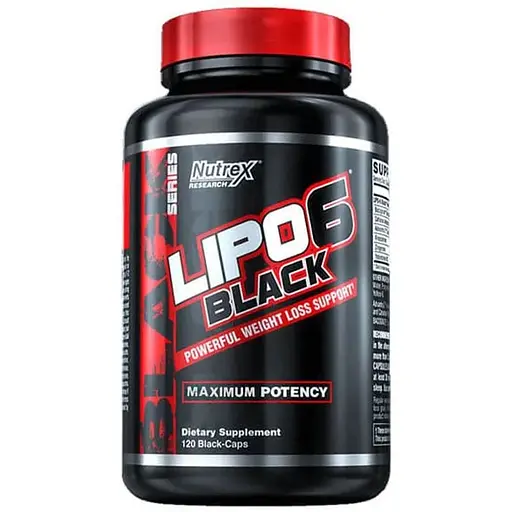 Жиросжигатель Nutrex Research Lipo-6 Black Maximum Potency, 120 капсул