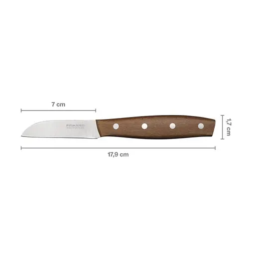 Нож для овощей Fiskars Folken FSC 7 см (1075691) - фото 3