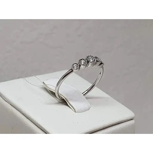 Серебряное кольцо Qvaliz Корона с фианитами. 90101022 17 - фото 3