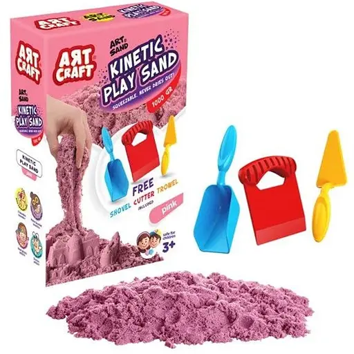 Кінетичний пісок Dede Art Craft 500 г фіолетовий (3689)