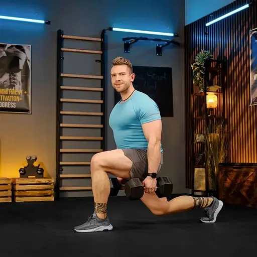 Гантеля шестигранная Trex Sport прорезиненная TX-200RD 20кг - фото 7