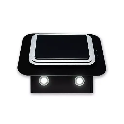 Вытяжка декоративная наклонная Минола HVS 6662 BL/I 1000 LED - фото 7
