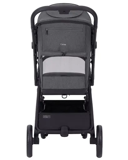Прогулочная коляска-книга Carrello Corsa CRL-5518 Solid Grey - фото 3