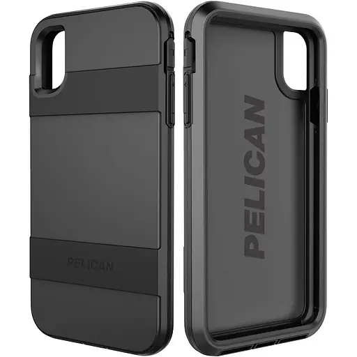 Противоударный оригинальный чехол Pelican Voyager для iPhone XS Max (6.5") Black - фото 2