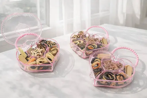 Комплект гумок і затискачів для дівчаток - фото 1