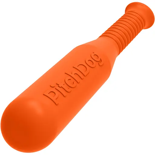 Іграшка для собак PitchDog бита для апортування 35х6 см помаранчева - фото 2