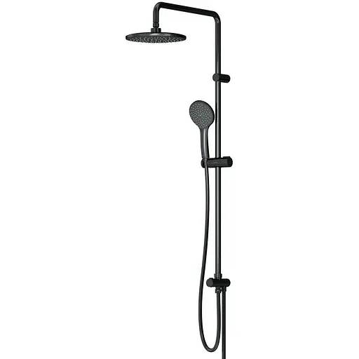 Душова система Am.Pm ShowerSpot без змішувача Gem black F0790022, Чорний матовий - фото 1