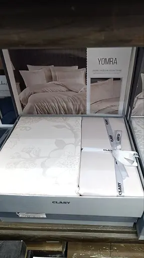 Постільна білизна Yomra Жаккард Clasy pbe0052043 - фото 4