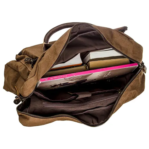 Сумка текстильна Vintage 30х40х10 см sum0012207 - фото 5