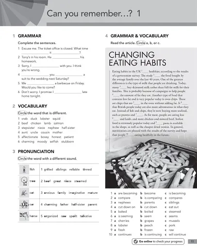 English File (4th Edition) Intermediate Workbook with key - фото 9