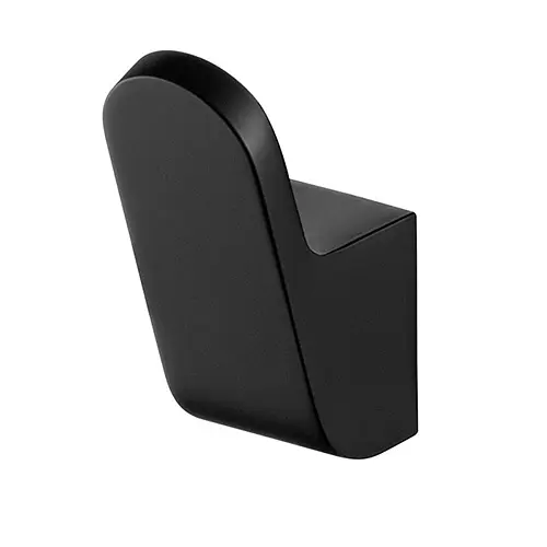 Гачок одинарний FUTURA Black чорний (02965)