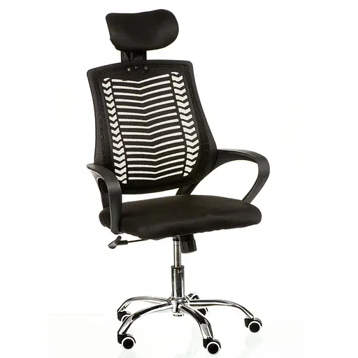 Крісло офісне Special4You Geneva black (E7160) - фото 3