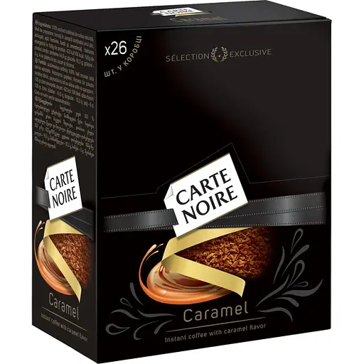 Кофе растворимый Carte Noire Caramel 1.8 г (926065) - фото 2