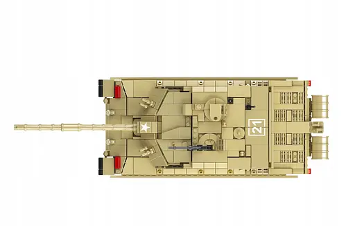 Конструктор танк на радіокеруванні  Mould King танк Челленждер Challenger2 Tank для дорослих та дітей військова техніка 1129 деталей - фото 4