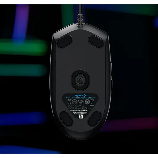 Мышь компьютерная Logitech G102 Lightsync USB Blue (910-005801, 910-005810) - фото 7