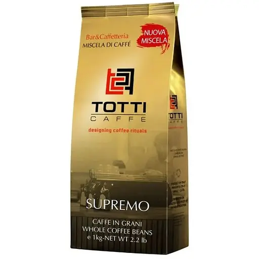 Кофе в зернах Totti Supremo 1 кг - фото 1