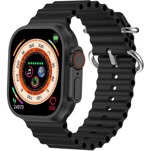 Смарт-часы Smart Watch W&O X Ultra IP68 Черный - фото 1