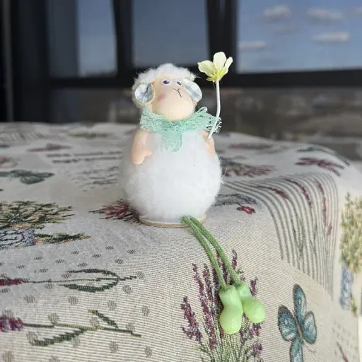 Великодній баранчик "Свіжість" білий MIS LT - фото 1