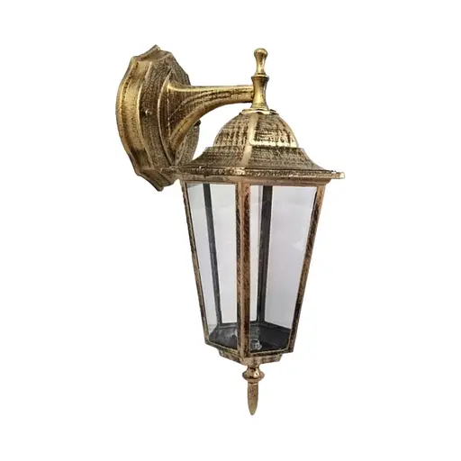 Настінний вуличний ліхтар у корпусі 40 см | Line F | Арт. 9029 BG W/M - фото 2