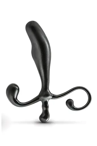 Стимулятор простати Anal Adventures Prostate Stimulator, 12.7 см чорний - фото 2