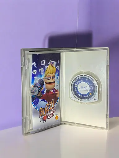 Лицензионный диск для PSP лицензия Buzz! Master Quiz - фото 3