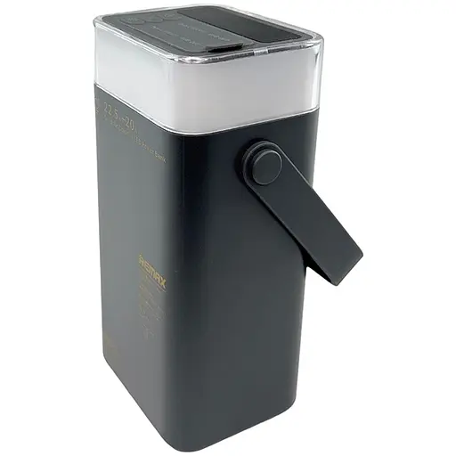 Павербанк Remax RPP-596 / 40000 мАг / до 22,5 Вт / USB-C+USB-A / PD+QC /з RGB ліхтариком / Сірий - фото 2