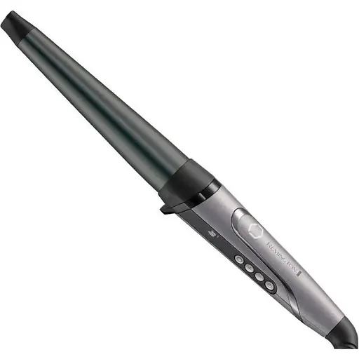 Плойка Remington ProLuxe, конусная, 9 температурных режимов, D-19-32 мм, 130-210 °C, керамика, серебристый - фото 1