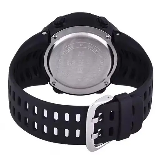 Наручний годинник чоловічий Skmei 1250 Black, 1250BK (12333) - фото 3