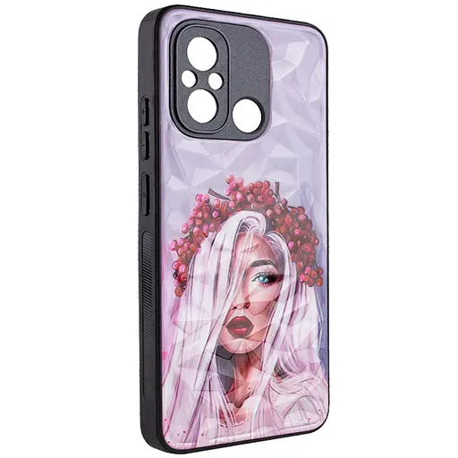 Чехол Epik TPU+PC Prisma Ladies для Xiaomi Redmi 12C/Poco C55 Ukrainian Girl