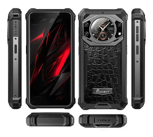 Смартфон Fossibot F101 PRO 8/128GB Crocodile leather Global - фото 2