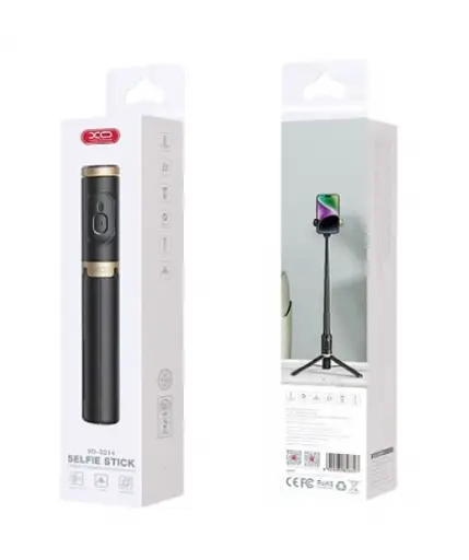 Монопод трипод беспроводной XO SS14 Bluetooth 72 см Черный - фото 4