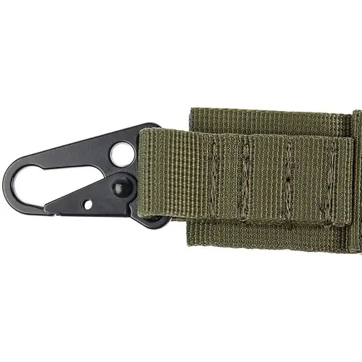 Ремінь рушничний MEDAN 2257 триточковий №2. Олива - фото 4