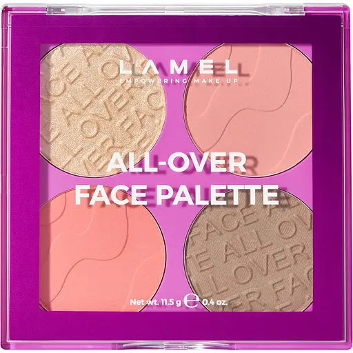 Палітра для обличчя Lamel All-Over Face palette №01 11.5 г