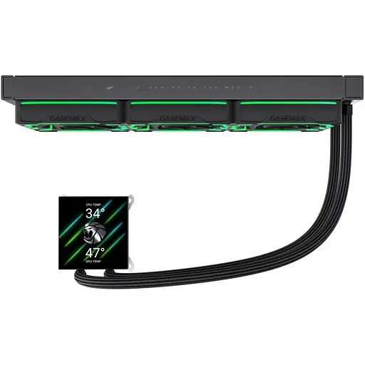 СВО GameMax HAILSTORM 360 BK (HAILSTORM 360 BK) - фото 7