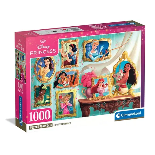 Пазл Принцеси Disney Princess - 1000 шт Clementoni 37046