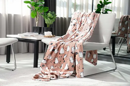 Плед Ardesto Flannel 160х200 см котики (ART0108PB) - фото 6