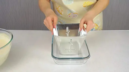 Форма великодня металева для сирної паски (мини) 0.3 кг, Metalworkshop Сірий 84573 - фото 6