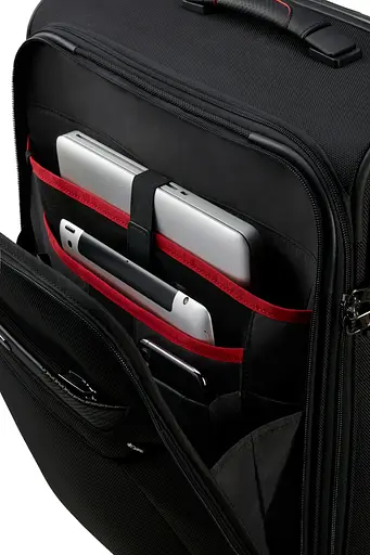 Чемодан 55 См Samsonite PRO-DLX 6 BLACK 55x40x20 KM2*09014 - фото 4