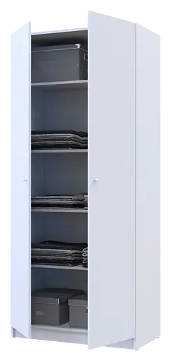 Полка для одежды Doros Promo Белый 3шт. 86.7х35х1.6 (41516027) - фото 4